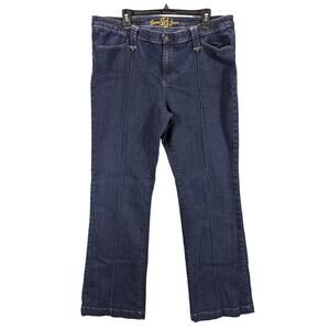 Spoon Jeans Womens 21 Plus Long Stretch Wide Leg High Rise Boho Y2K Hip Hop